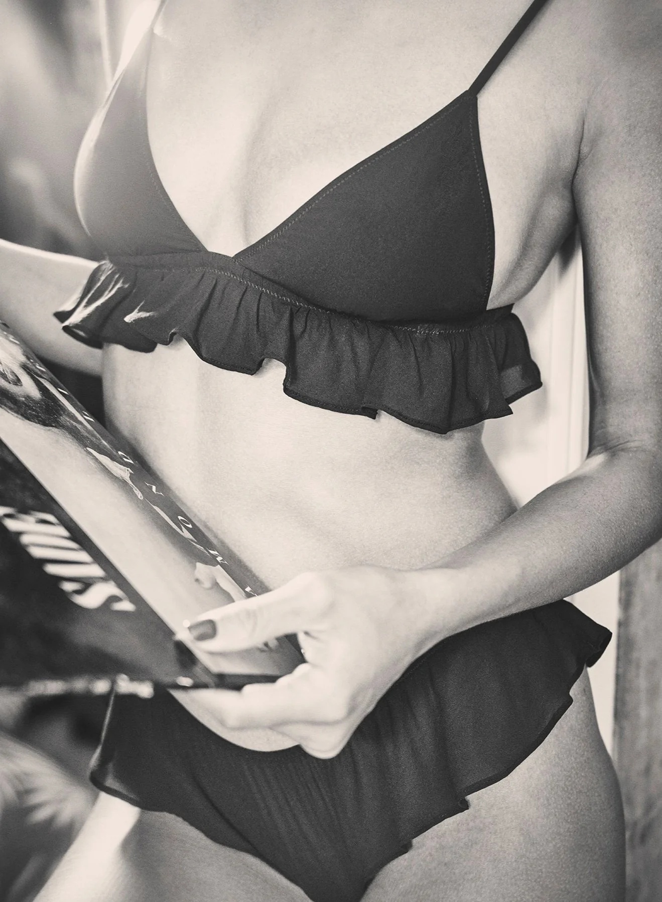Georgette Flutter Triangle Bra