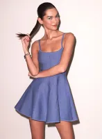 Flared Corset Dress