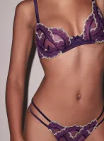 Hendrix Embroidery Demi Bra