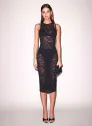 Le Stretch Lace Racer Tank Dress