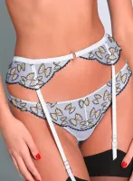 Farfalle Embroidery Thong