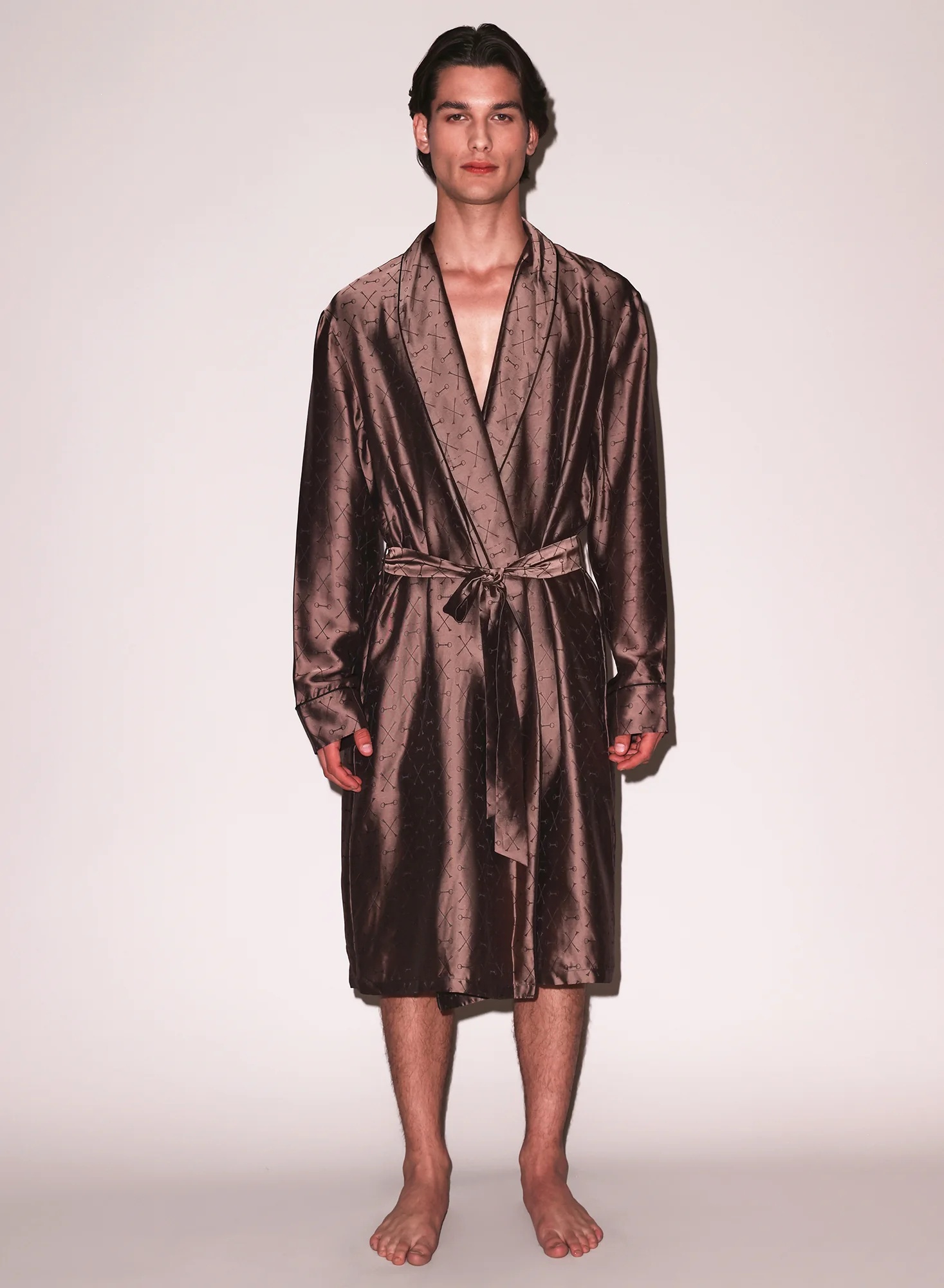 Men's Jacquard Robe