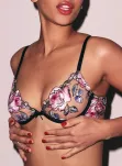 Fidelia Embroidery Demi Bra