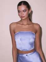 Silk Corset Top