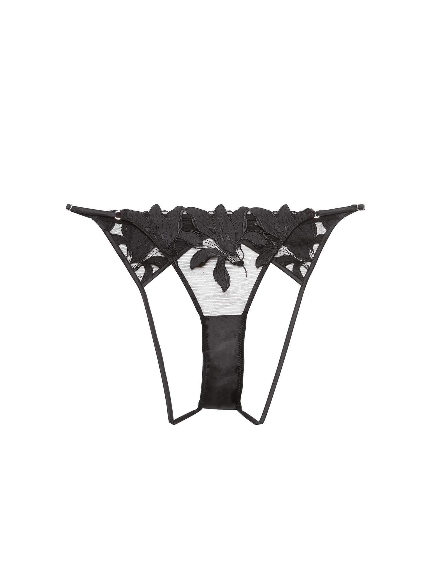 Lily Embroidery Ouvert Panty